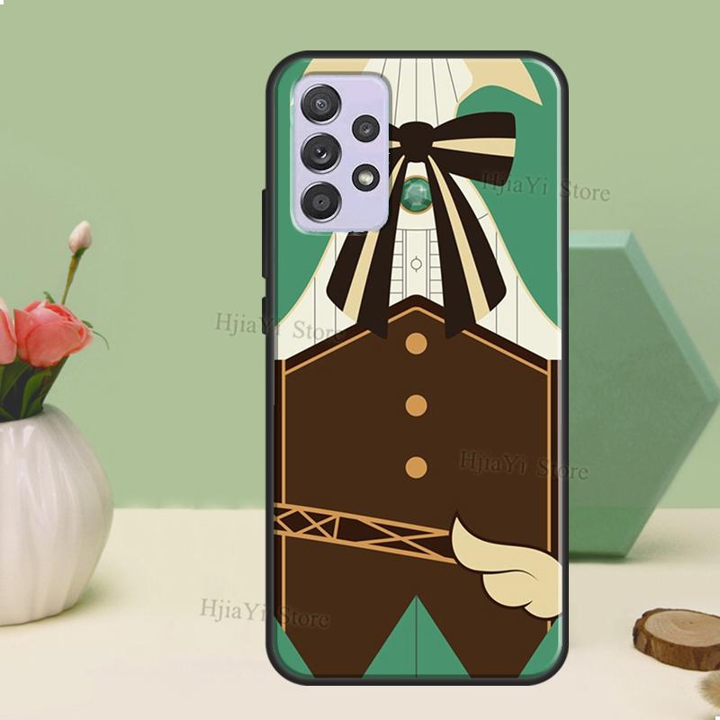 Genshin Impact Venti Game Case For Samsung A54 A34 A24 A14 A51 A71 A12 A22 A32 A52 A72 A73 A33 A53 A13 Back Cover