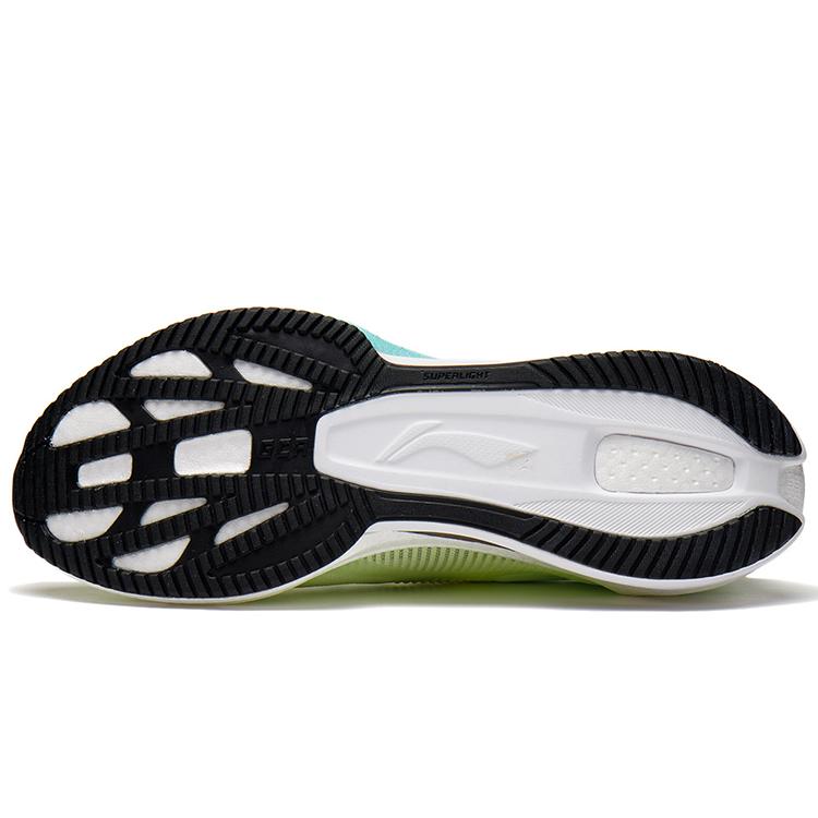 Li Ning Super Light 20 Versatile Abrasion Resistant Breathable Low Top Running Shoes Men's Light Fruit Green ARBT001-5