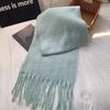 Knitted scarf Thickened warm scarf Women's winter high-end warm scarf Scarf Shawl
