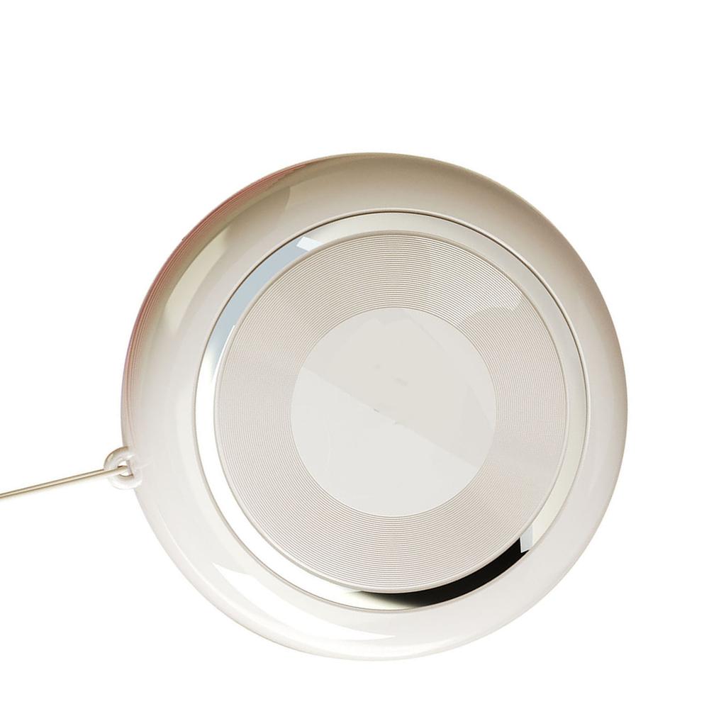 Round Medicine Separate Box 4 Compartments Transparent Medicine Container with Sliding Lid for
