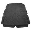 Swing Canopy 600D Silver Coated Oxford Cloth Waterproof Swing Top Cover for Outdoor Black