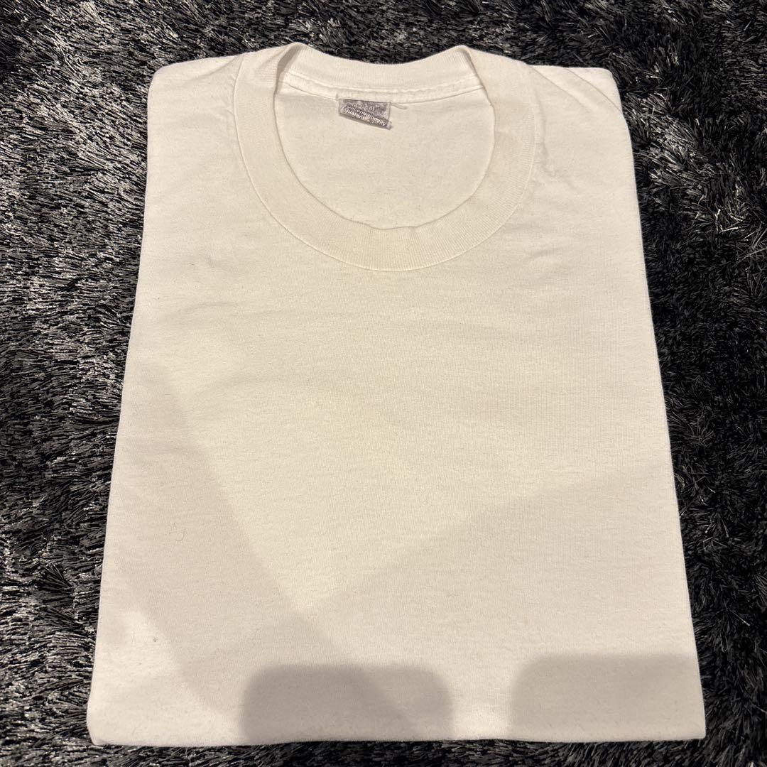

[USED] 80s - Single Stitch Vintage White T-Shirt by BVD