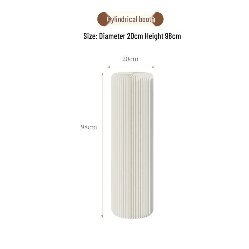 Creative Foldable Cylindrical Display Rack and Wedding Ornament Stand