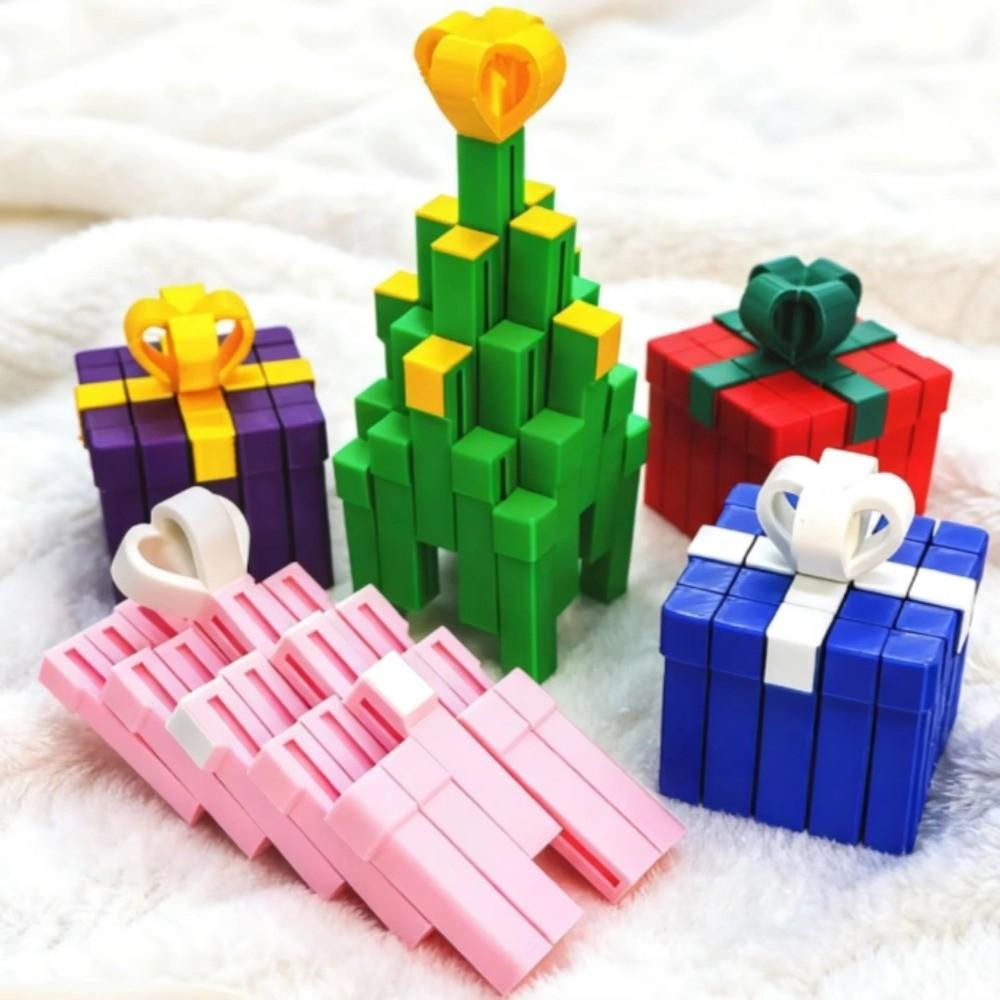 Relaxation 3D Printed Fidget Toy Portable Creative Gift Box Movable Sensory Model  Holiday Birthday