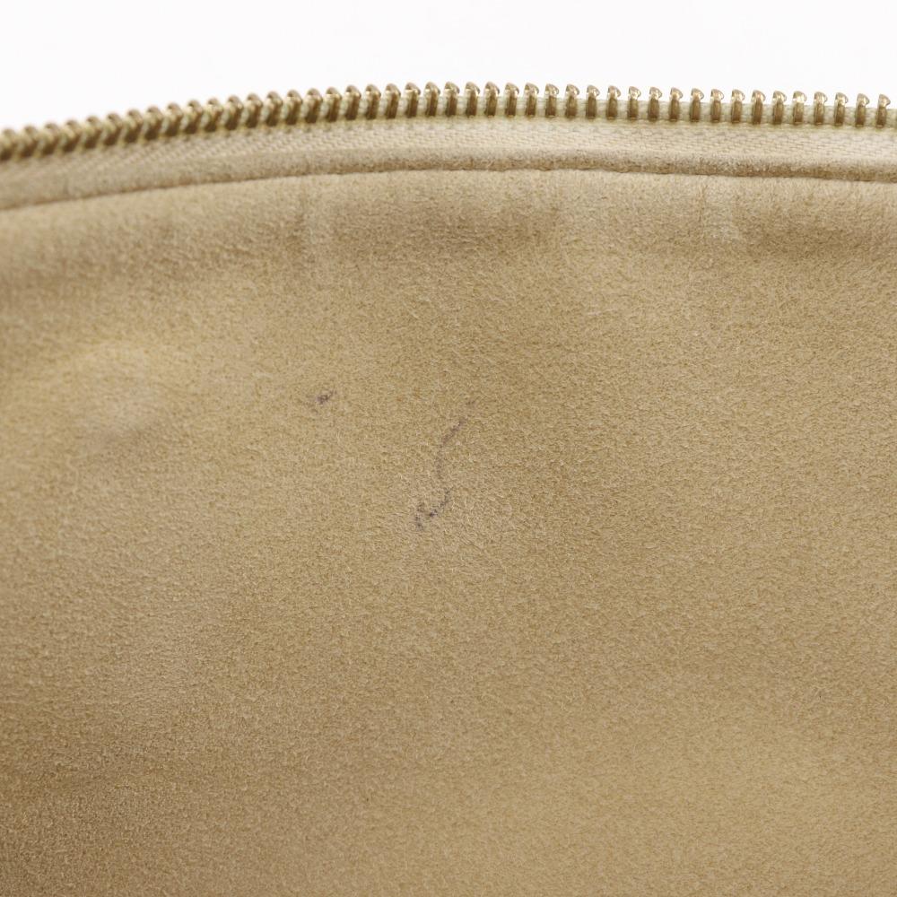 LOUIS VUITTON Saleya PM Handbag N51186 White Damier Azur Canvas Women Used