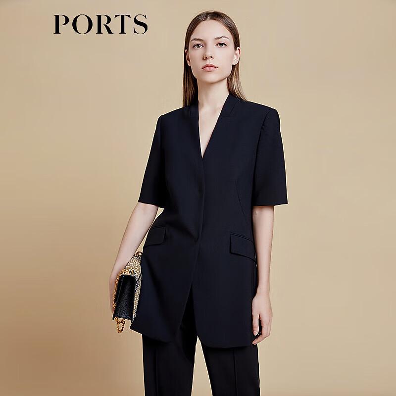 

Женская куртка с коротким рукавом из шерстяной смеси от PORTS S