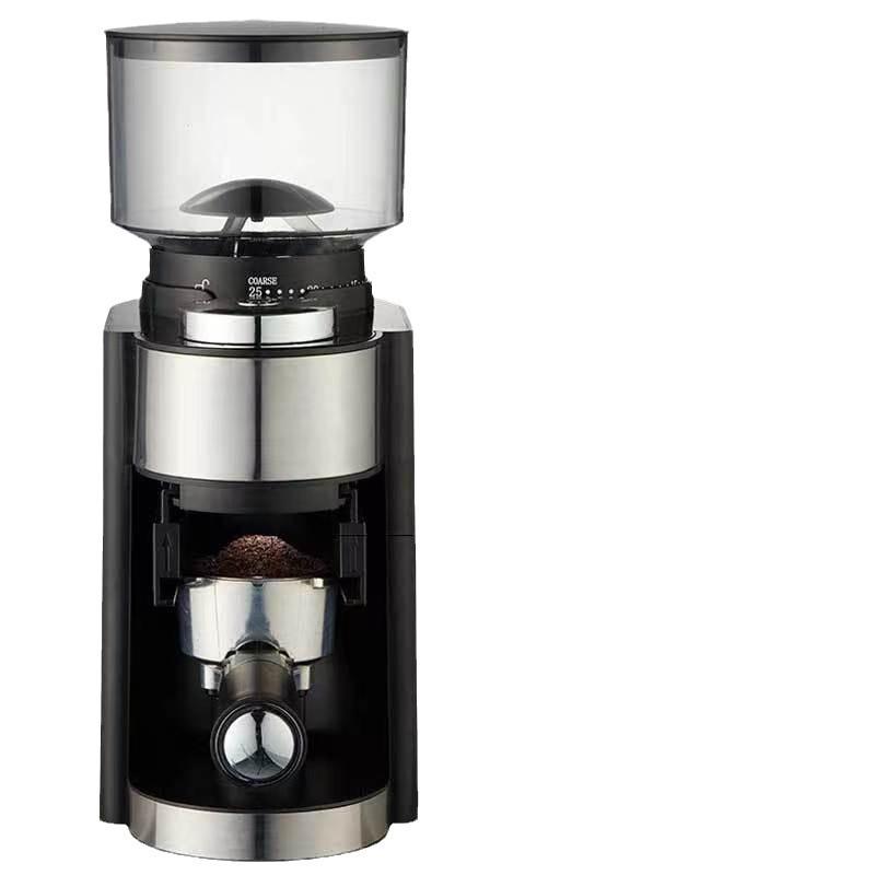 Elektryczny młynek do kawy, mały ekspres do espresso Domowy młynek do kawy ziarnistej Automatyczny młynek