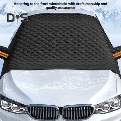 Auto-Windschutzscheiben-Schneedecke, sonnenbeständig, Frostschutz, faltbar, universell, für Auto, SUV, Winter, Frontscheibe, Eisdecke, Schutzfolie