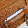 Double Layer Small Bag Women's Soft Leather Shoulder Bag Mother's Bag Travel Crossbody Bag