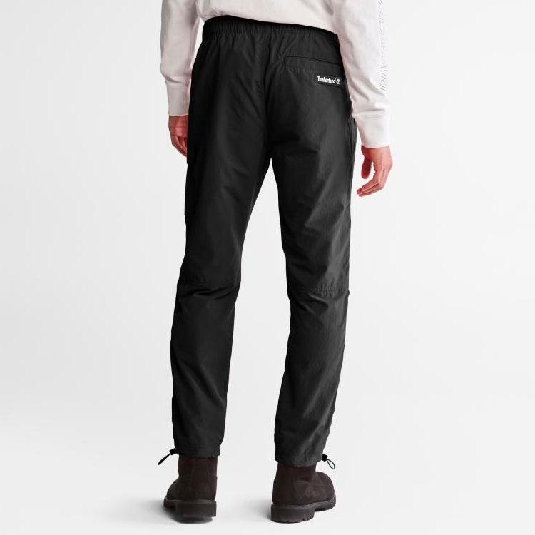 Timberland Waterproof Quick-Dry Breathable Solid Color Casual Pants Men Bottoms Black A5ZYD-001
