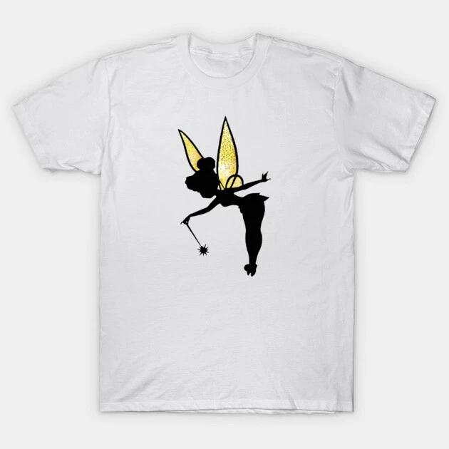Tinkerbell Sparkling Wings White TShirt S