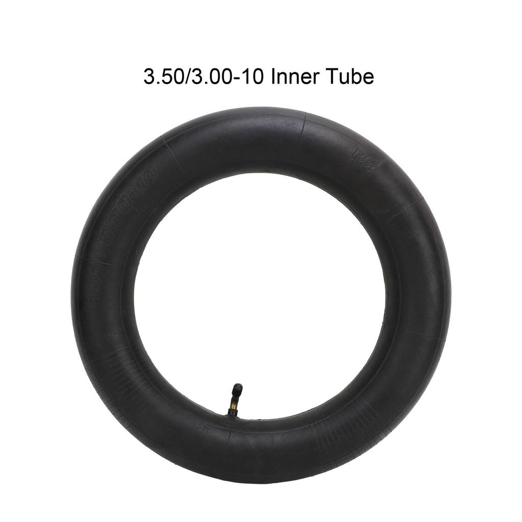 Durable Inner Tube with Natural Rubber Shock Absorption and Puncture Compatible with Rims for and Razor RSF650 Bend Valve 3.50/3.00-10 Resistance,