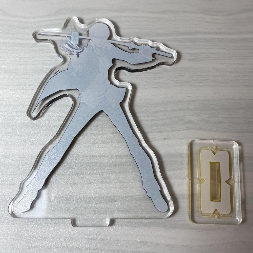 [USED] Persona 4 Yu Narukami Acrylic Stand with Art Book