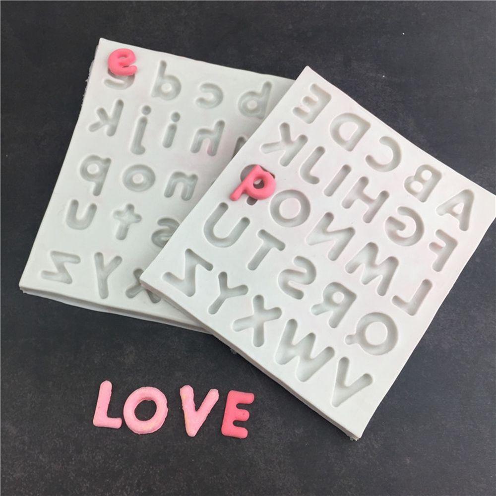 Alphabet for Chocolate Lowercase Fondant Tool Letters Molds Cake Decorations Chocolate Mold