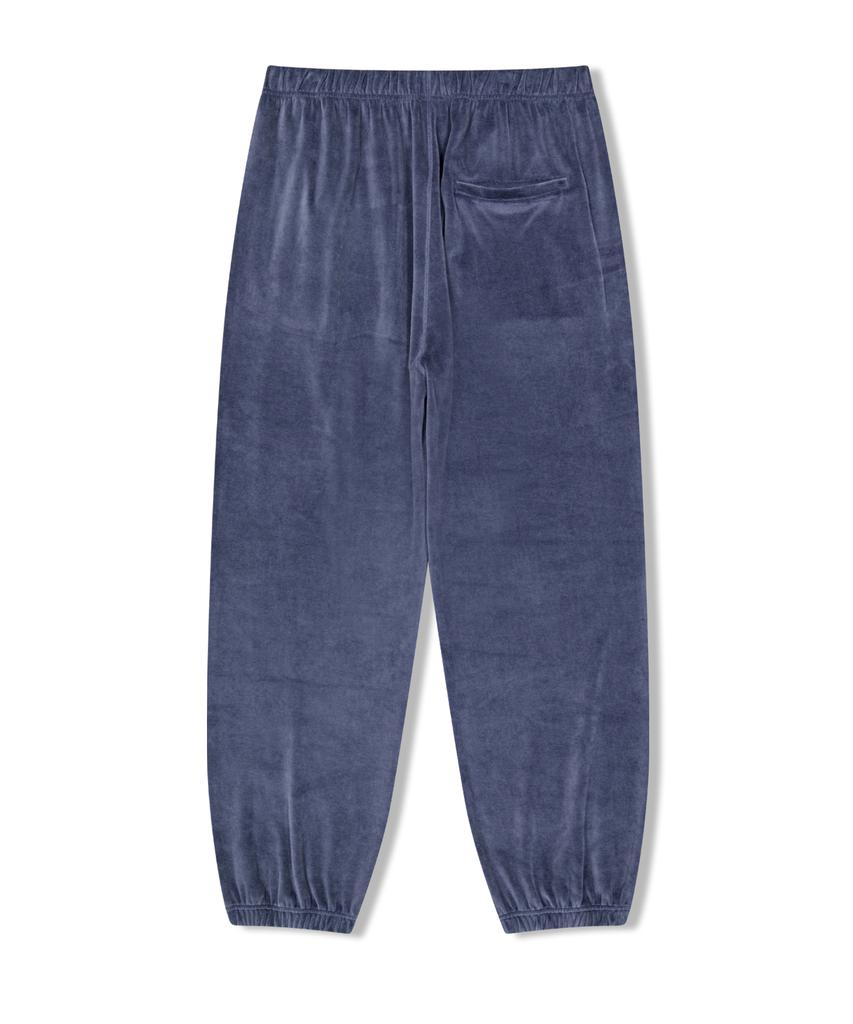 YESEYESEE Y.E.S Velor Pants Smoky Blue