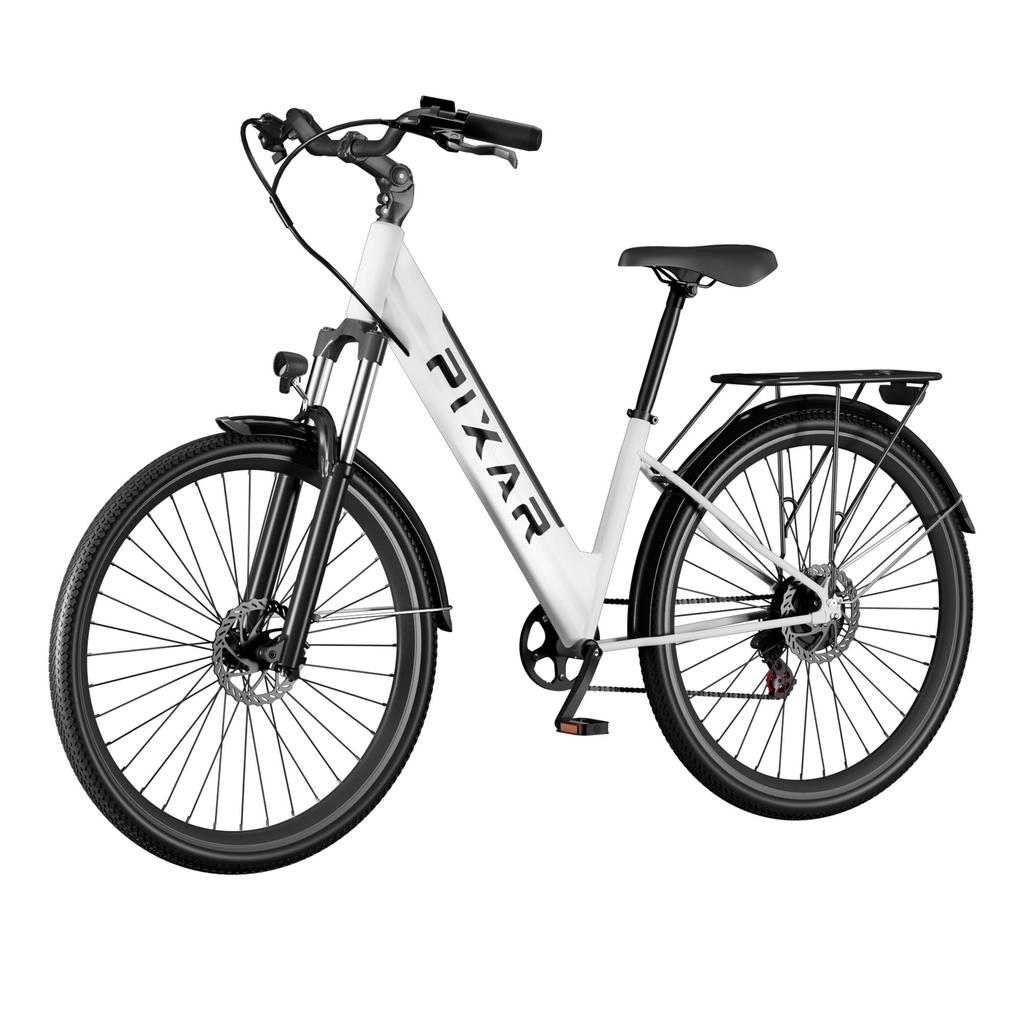 Electric Bike Pixar 27.5" 250W Motor Top Speed 25km/h 10.4AH Max Range 80Km Load 120Kg 7 Speed