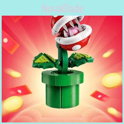 Super Mario Carnivorous Plant Block Set With Abs Plastic For Diy Building Fun For Kids