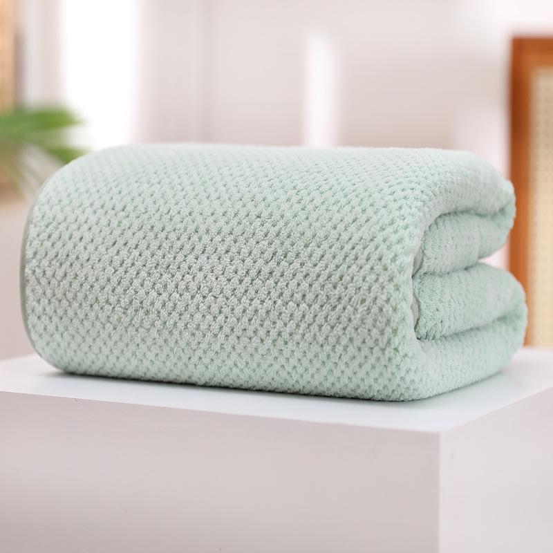 Pineapple Grid Extra Thick Large Bath Towel for Adults - Bathing & Beach Skirt Style