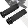 HDBUBALUS 1" Electronic Throttle Defiance Handlebar Grips 25mm Hand Grips Fit for Harley Touring Street Glide Road King Road Glide Electra Glide