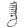 Stainless Steel Multiple Beads Penis Lantern Ring Couple Passion Alternative Climax Sex Tools Adult Toys Not Loose