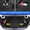 For XPeng P7   ~2025 Car Trunk Storage Partition Car Interior Multifunction Storage Box Thicken Trunk Side Partition