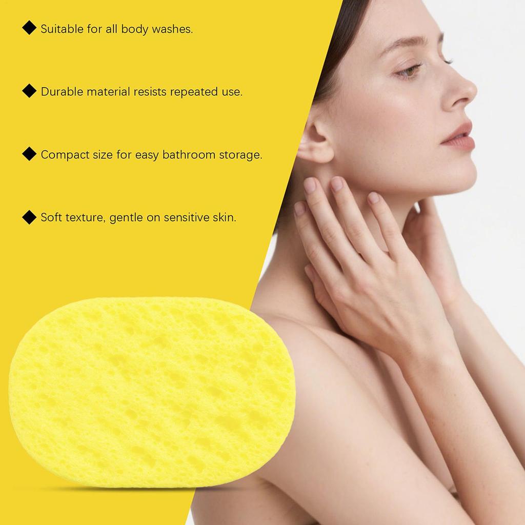 Exfoliating bath sponge Reusable Wash Sponge Gentle Peeling Bathing Tool clean and exfoliate the skin for Bathroom Hotel Spa