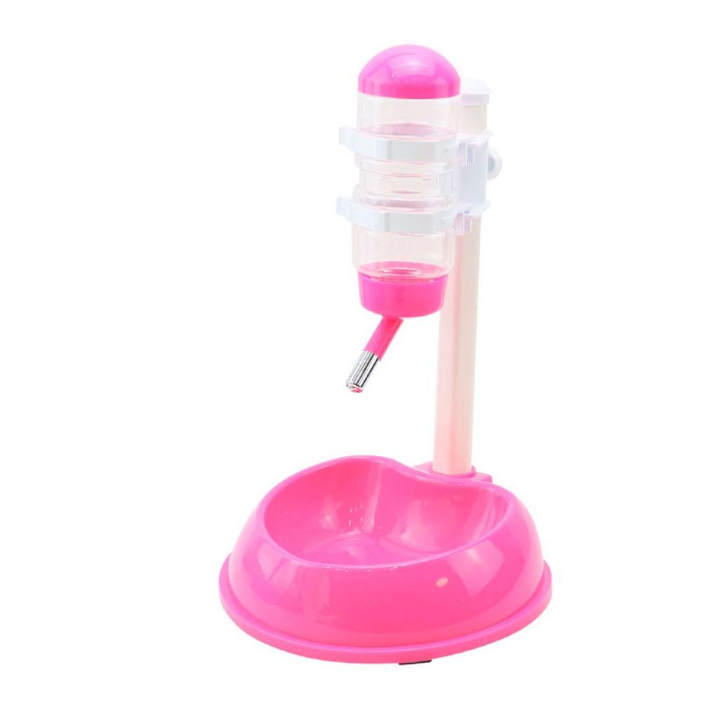 Hanging Kettle Automatic Pet Drinker Liftable Pet Drinking Bottle with Stand  Cat Dog Use