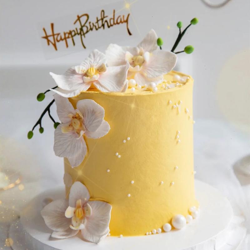 Blütenblatt Silikon Fondant Form Set - Lebensmittelqualität für Baum- und Blumenprägung.