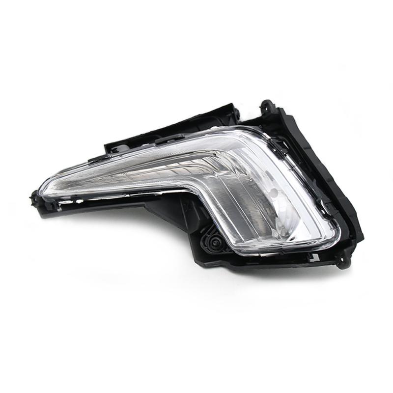 For Kia Rio K2 2011 2012 2013 2014 Front Bumper Fog Light DRL Daytime Driving Running Lamp Foglight