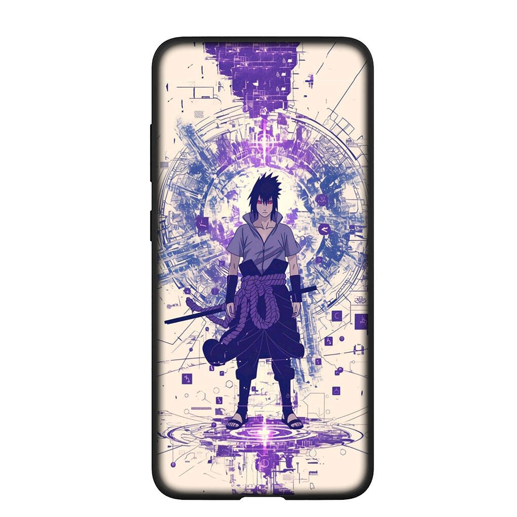 Phone Case for iPhone 17 15 16 Plus X Redmi Note 14 12 11 13 Pro Max Huawei P30 P20 Lite OPPO A60 A40 A80 A38 A54 Uchiha Sasuke Silicone Narutos Cover