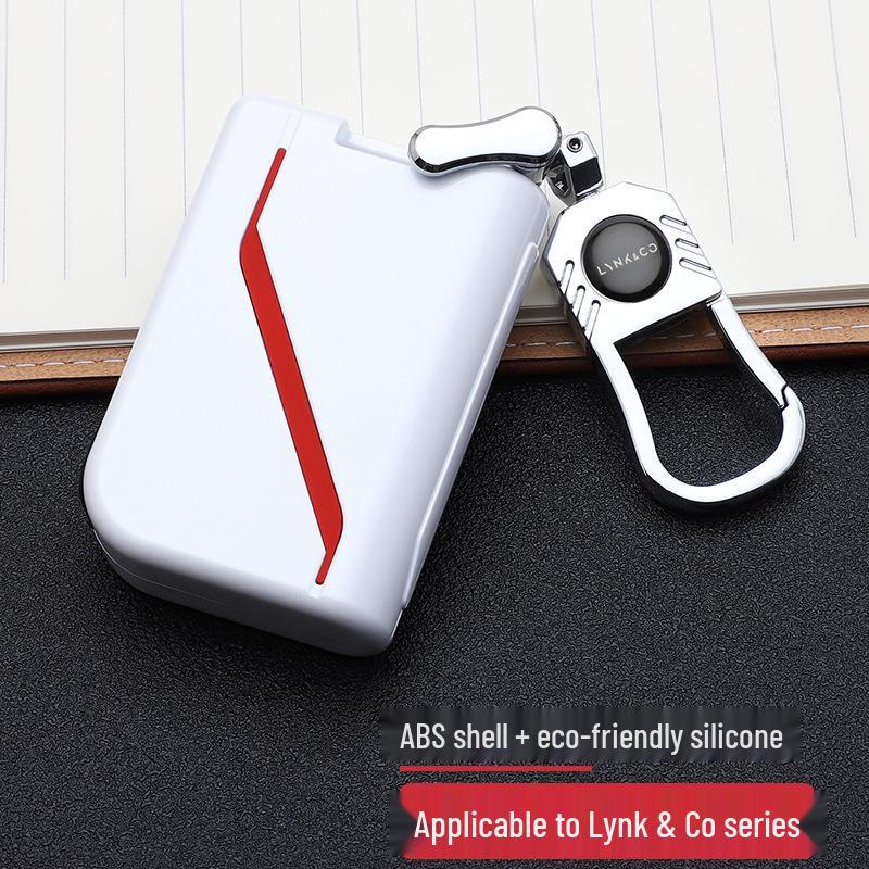 Lynk & Co Modische Schlüsselhülle: Stilvolle Autoschlüsseltasche mit Schnallendesign zur Schlüsselmodifikation und personalisierten Dekoration