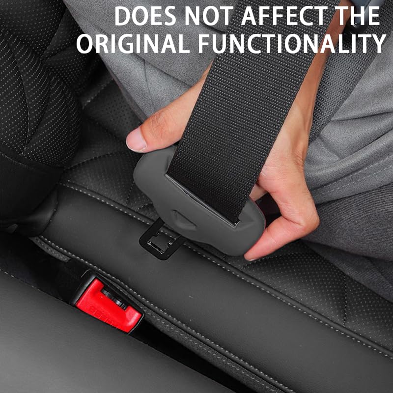 Universal Silicone Car Seat Belt Buckle Cover Safety Belt Buckle Guard Anti-Scratch Protector SeatBelt Buckle Protective Case