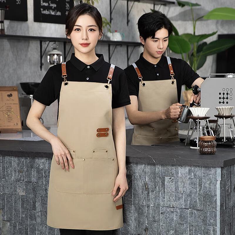SEE KEAN Kids' Waterproof Canvas Apron