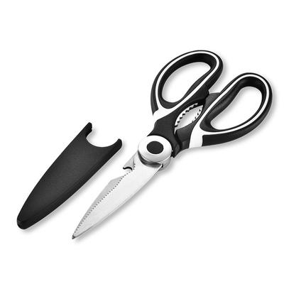 1pcs Stainless Steel Kitchen Scissors Kitchen Strong Handle Chicken Bone Scissors Refrigerator Scissors
