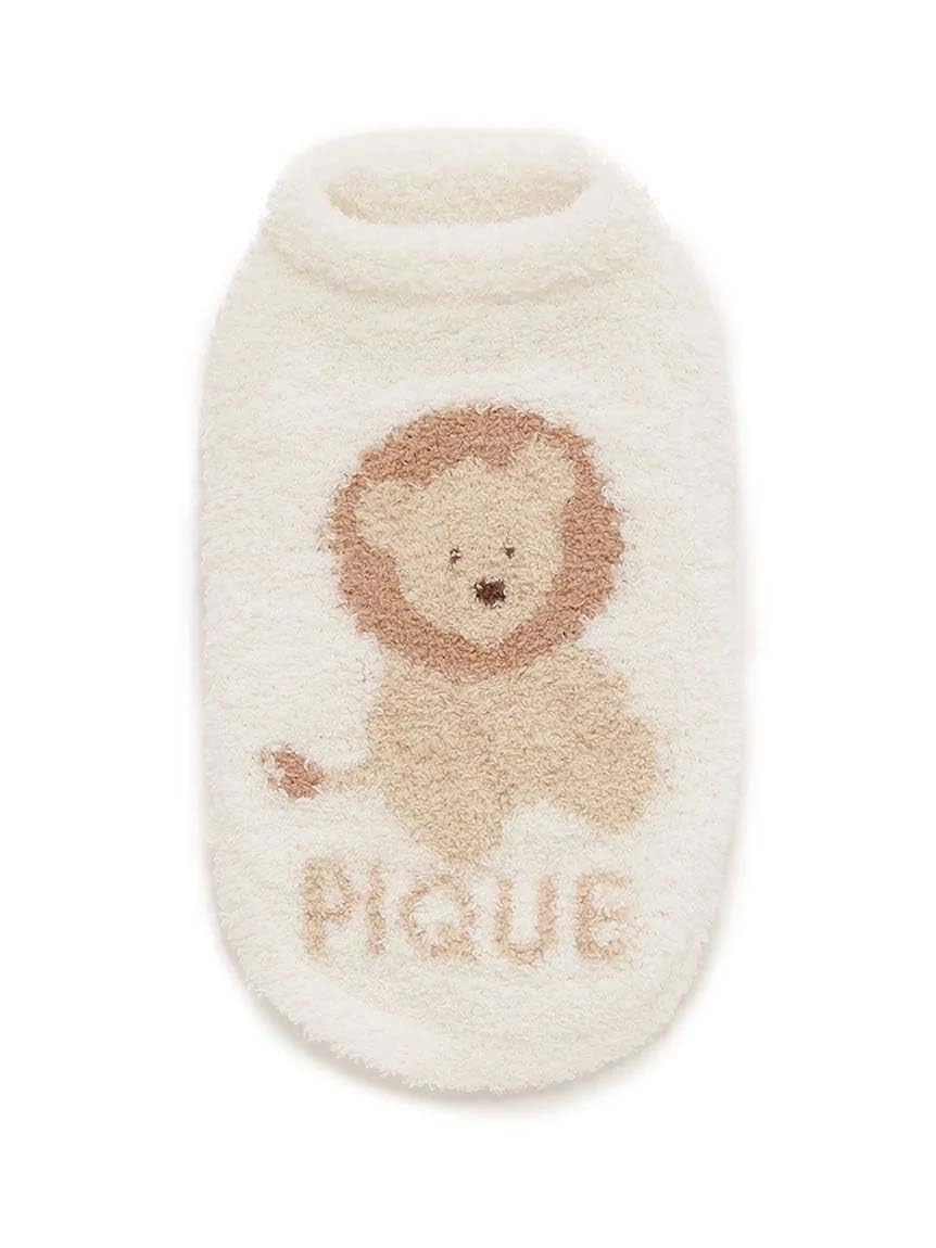 

Pique Cat Baby Moko Animal JQD Pullover PAGG245593 YEL S [Gelato & Dog] CAT&DOG