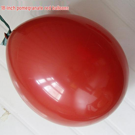 18" Thickened Round Macaron Balloons - 50 Pack for Birthday, Wedding & Party Decor