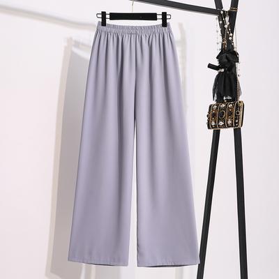 Women Spring Autumn Plus Size Casual Loose Pants Hight Waist Trousers