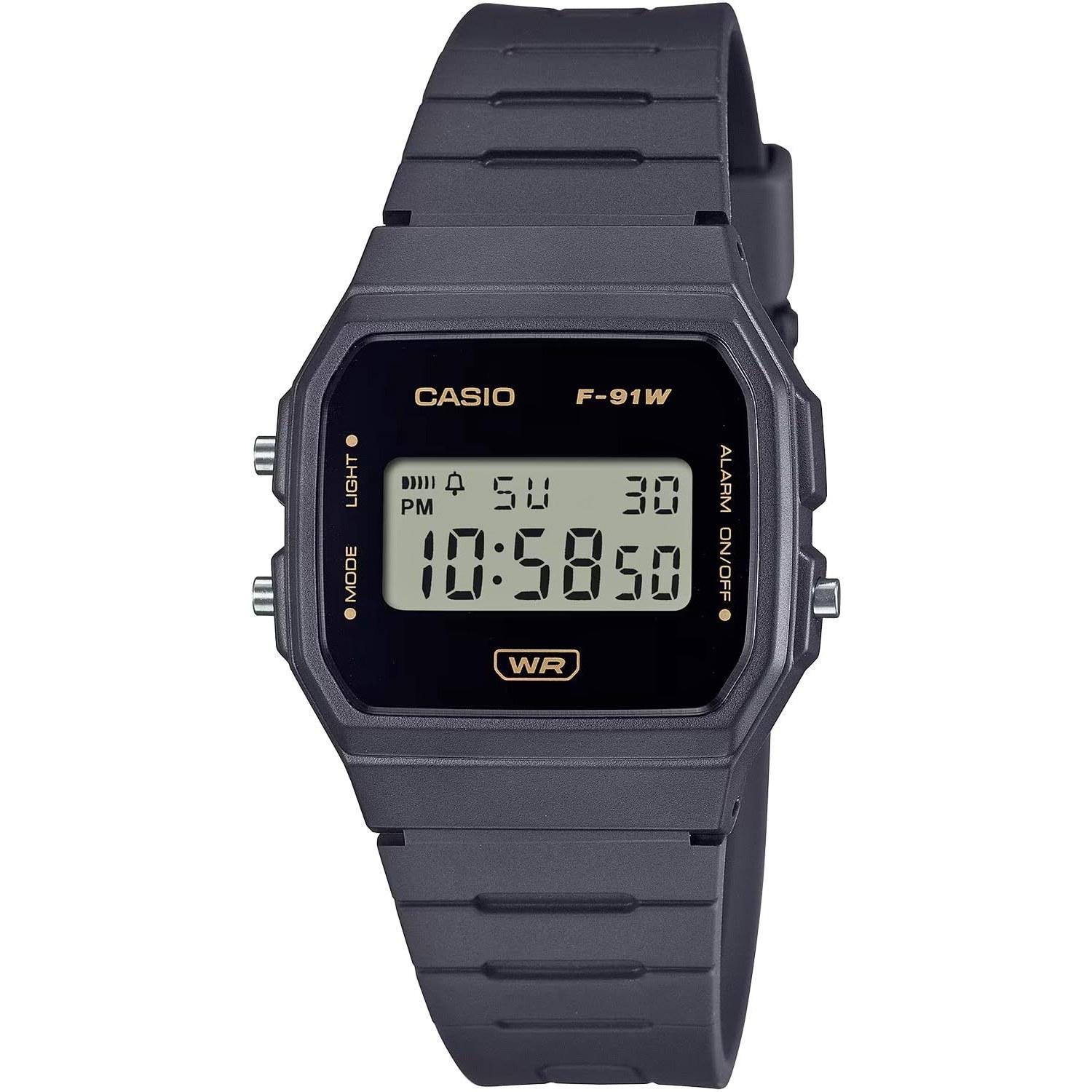 CASIO digital unisex wristwatch Cheap F-91WB-8A