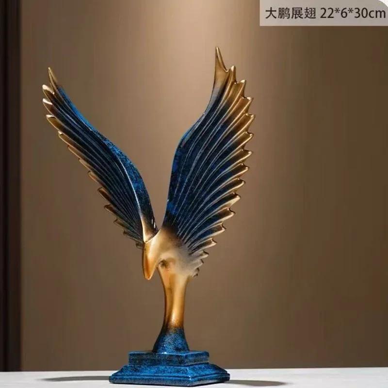 

Creative Decor Sculptures Luxury Ornament Artistic Soft Decoration Modern Minimalist Living Room Office Wine Cabinet Decor