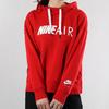 Nike Letter Print Knit Hoodie Women Tops Red AR3655-657