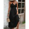 Europe, America 2026 Summer New Fashion Temperament Strap Backless Neck Strap Suspender Dress