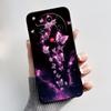 Coque Motif Imprimé Pour ZTE Nubia Focus 2 5G Coque Arrière Silicone Souple Noire Coque Mignonne Fleur Cartoon