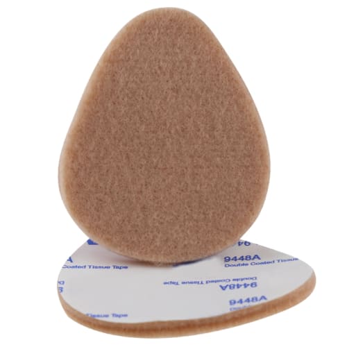 20 Felt Metatarsal Pads for Men and Women, Adhesive Forefoot Pads, Cushioning Foot Pads for Forefoot and Sole Support and Protective Pads