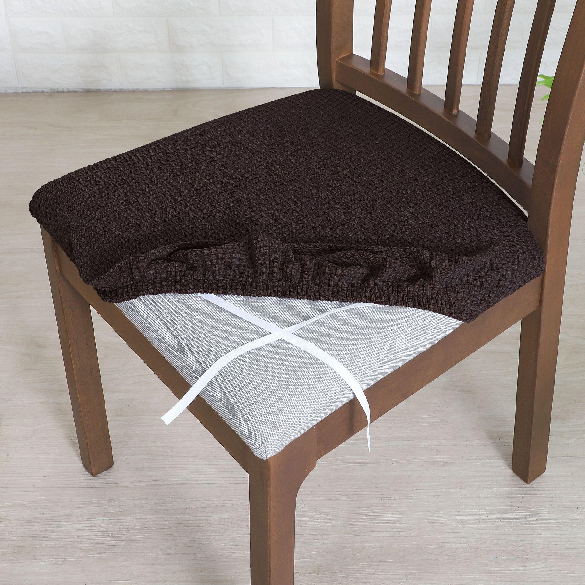 Hot-selling anti-splashing corn kernels office computer seat cover household bench square chair cover universal size