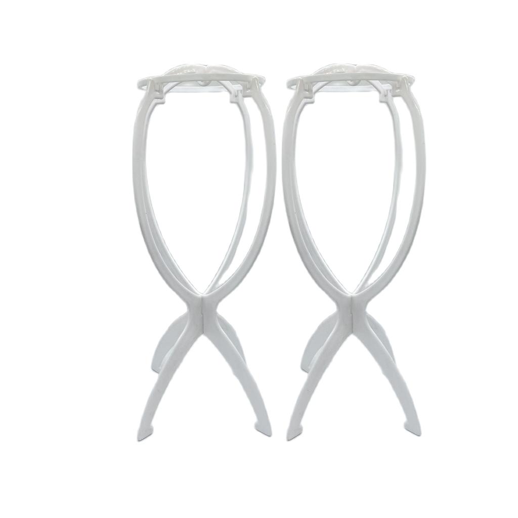 2 pcs stand 36cm Desk Stand Portable Wig Stand Wig Stands Portable Wig Hanger Salon Barber Hanging Hats Holder Display Stand