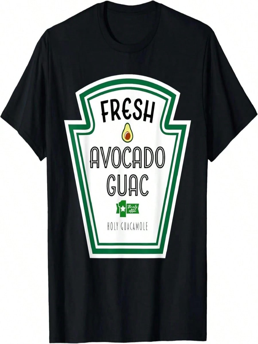 Funny Avocado Guac Group Condit Family Halloween Costume T-Shirt S разноцветный