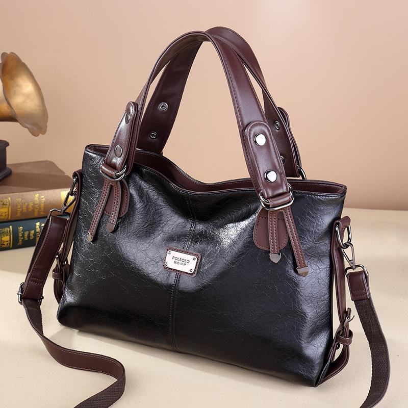 Frühling/Sommer Damen Tasche Große Kapazität Handtasche Weiblich Retro Pendeln Mode Alles Auf Einer Schulter