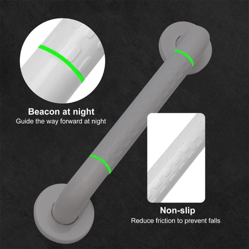 Antislip Toilet Safety Rail High Capacity 500lb Durability Bathroom Grip Handle for Elderly Pregnant Women Support