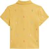 Polo Ralph Lauren Polo Shirt FW25 Printed Short Sleeve Little Pony Embroidery Yellow Kids Kids tops CWPOKNIG8020600-700