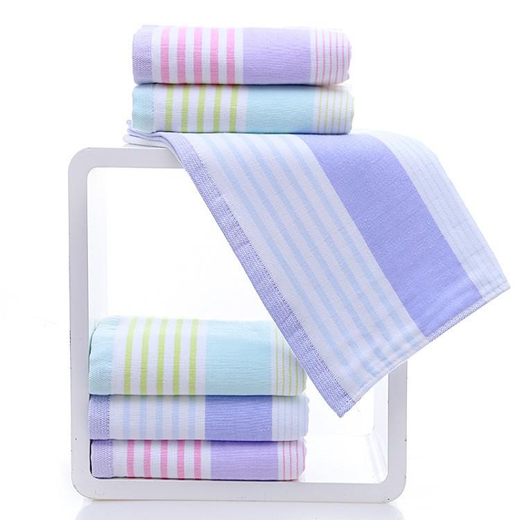 Pure Cotton Baby Saliva Towel: Soft, Cute, Solid Color Gauze Square for Infants